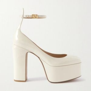 Valentino Garavani Tan-Go Patent Leather Platform Pump 41
